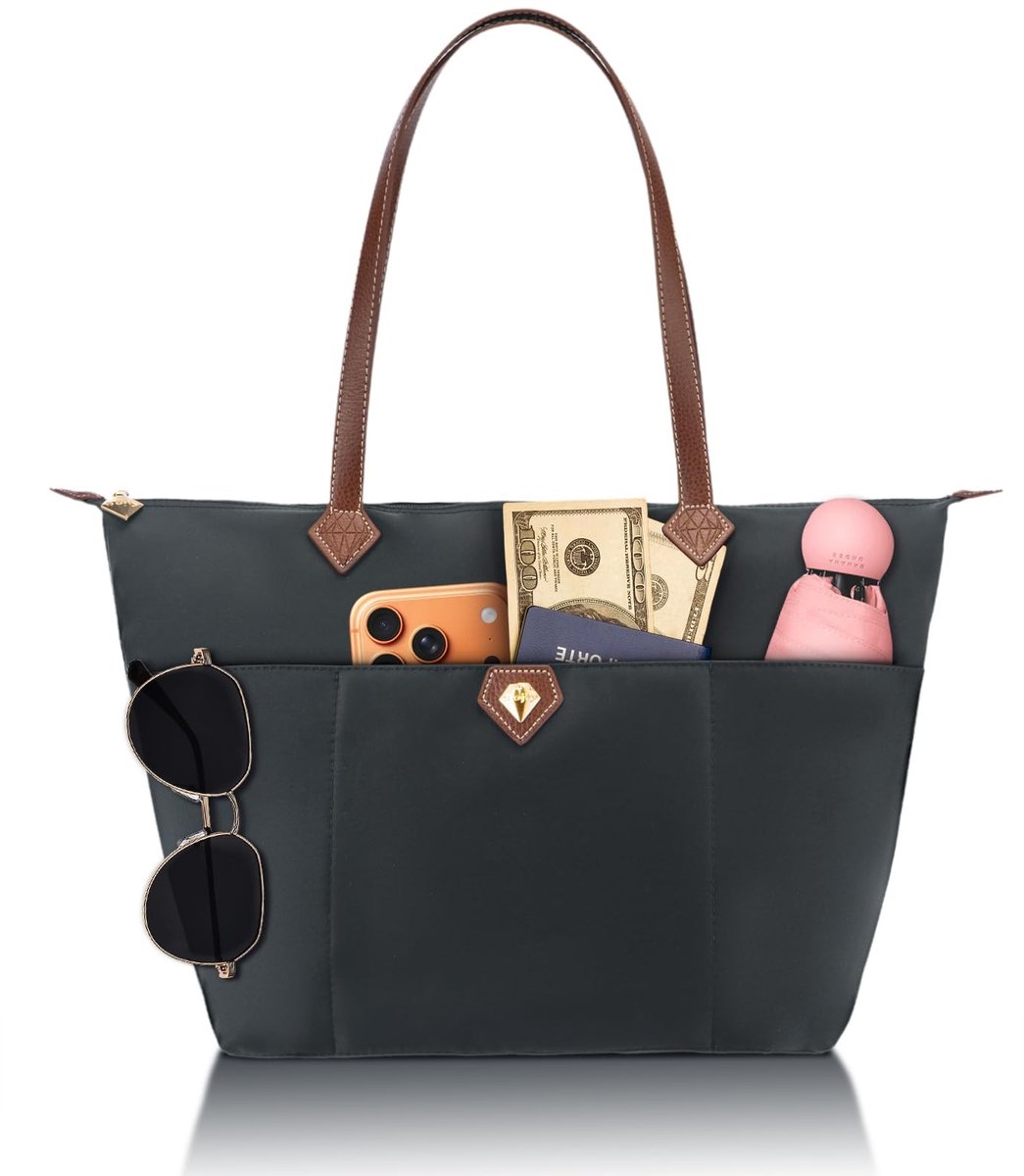 Solidchoice - Opvouwbare Nylon Draagtassen 20L voor Dames