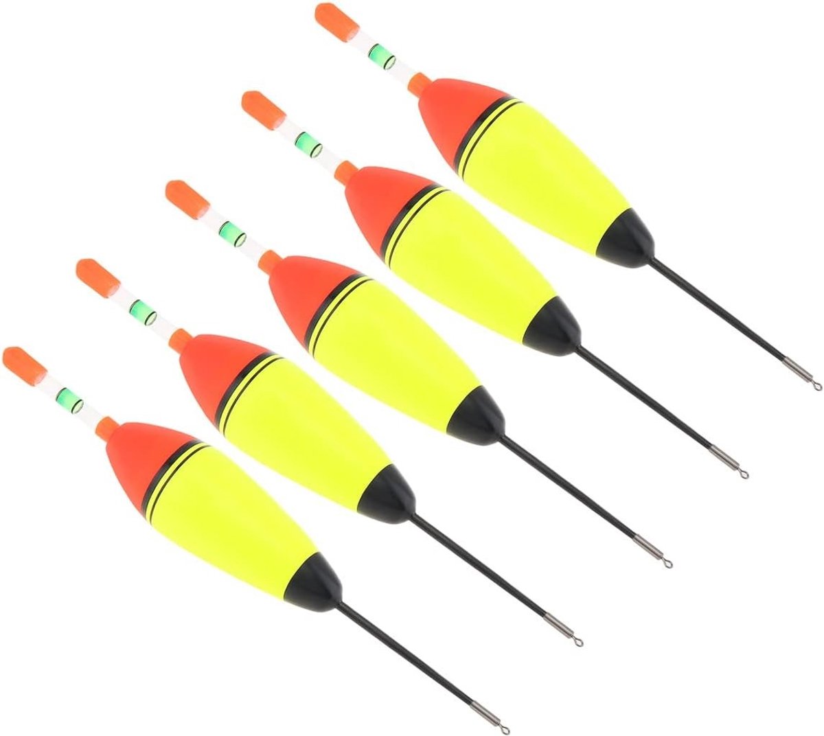 Set van 5 Stuks 30g Vissen Bobbers - EVA Foam Drijvers voor Snoek, Baars en Karper Visserij