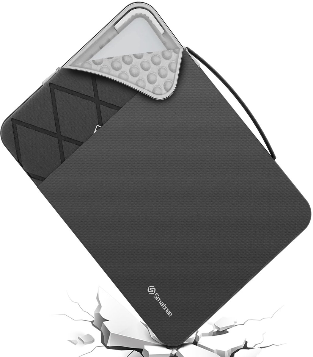 Solidchoice - Laptop Sleeve voor 15,6 inch met Professionele Schokbescherming