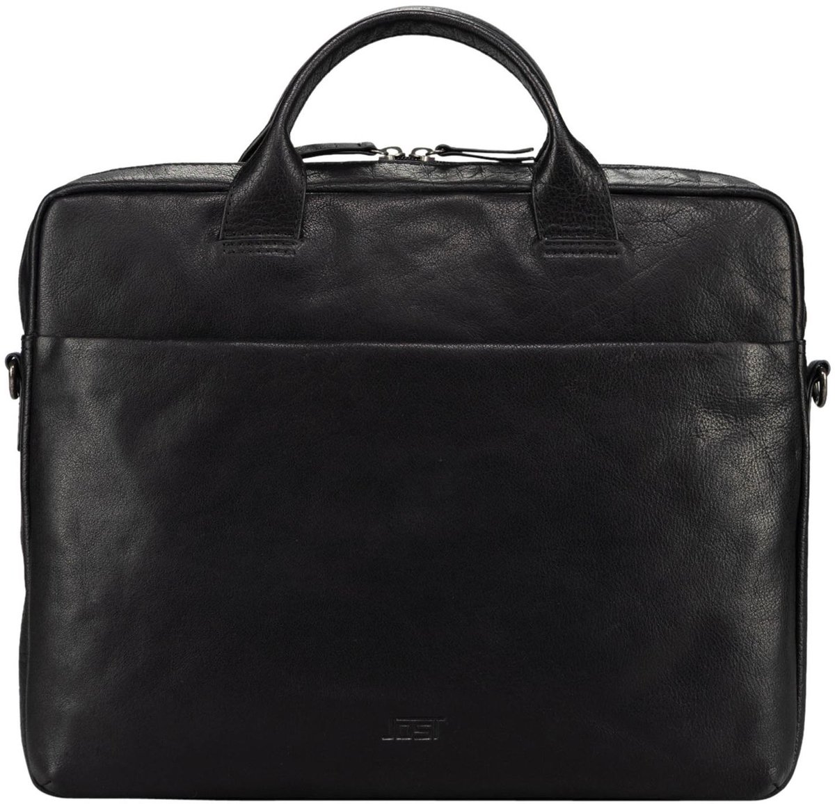 JOST laptoptas business tas met laptopvak Glasgow Business Bag 1C Black zwart