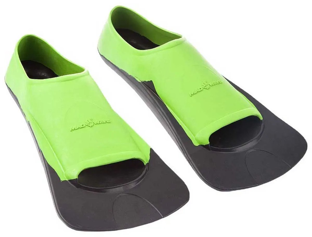 Mad Wave Training Ii Rubber Zwemvliezen Groen EU 38-40