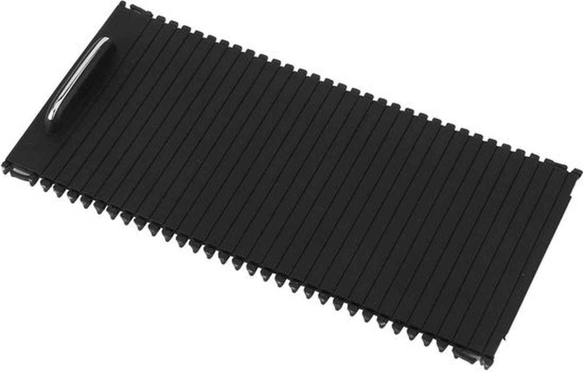 Rolgordijn Rolgordijnafdekking Middenconsole - Rubber - Vervanging voor OEM A20468076079051 - Geschikt voor C-Klasse - C 180 CDI - Schokbestendig - Zonnescherm