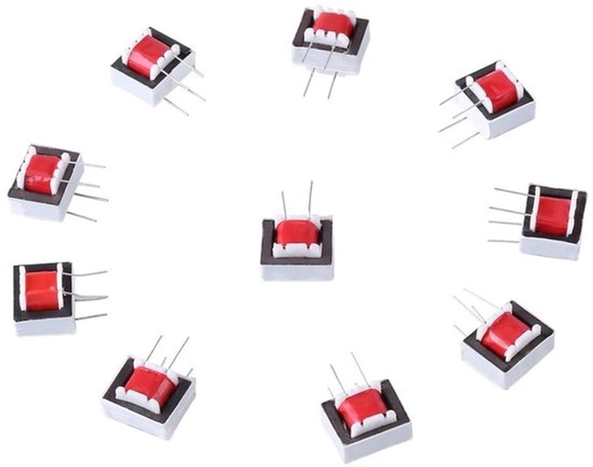 Audio Isolation Transformer - 600 Ohm - Hoge efficiëntie - 10 stuks - Geluidsisolatie - Perfect voor audio-installaties - EI14 model