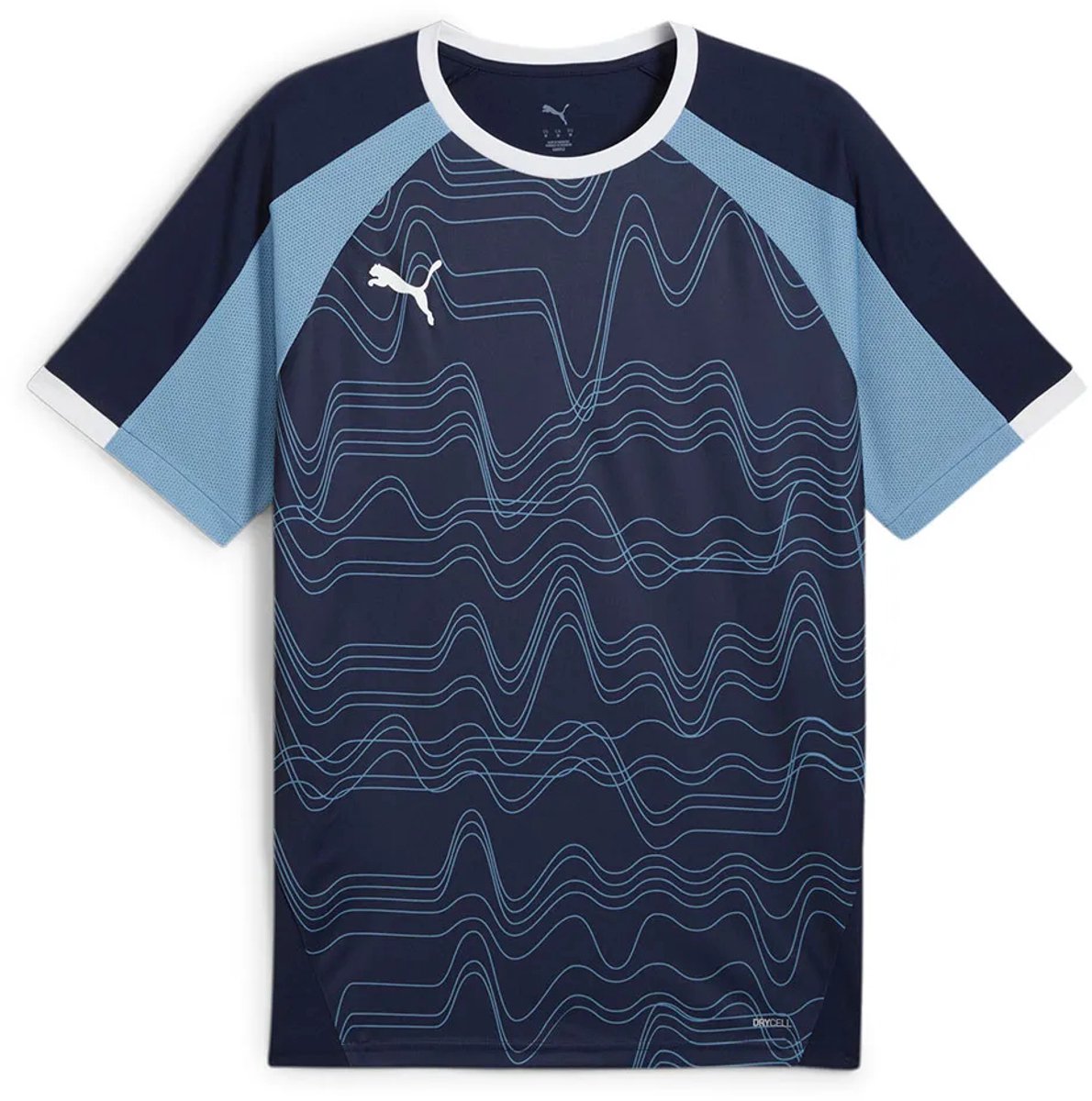 Puma Select Individualliga T-shirt Met Korte Mouwen Blauw L Man