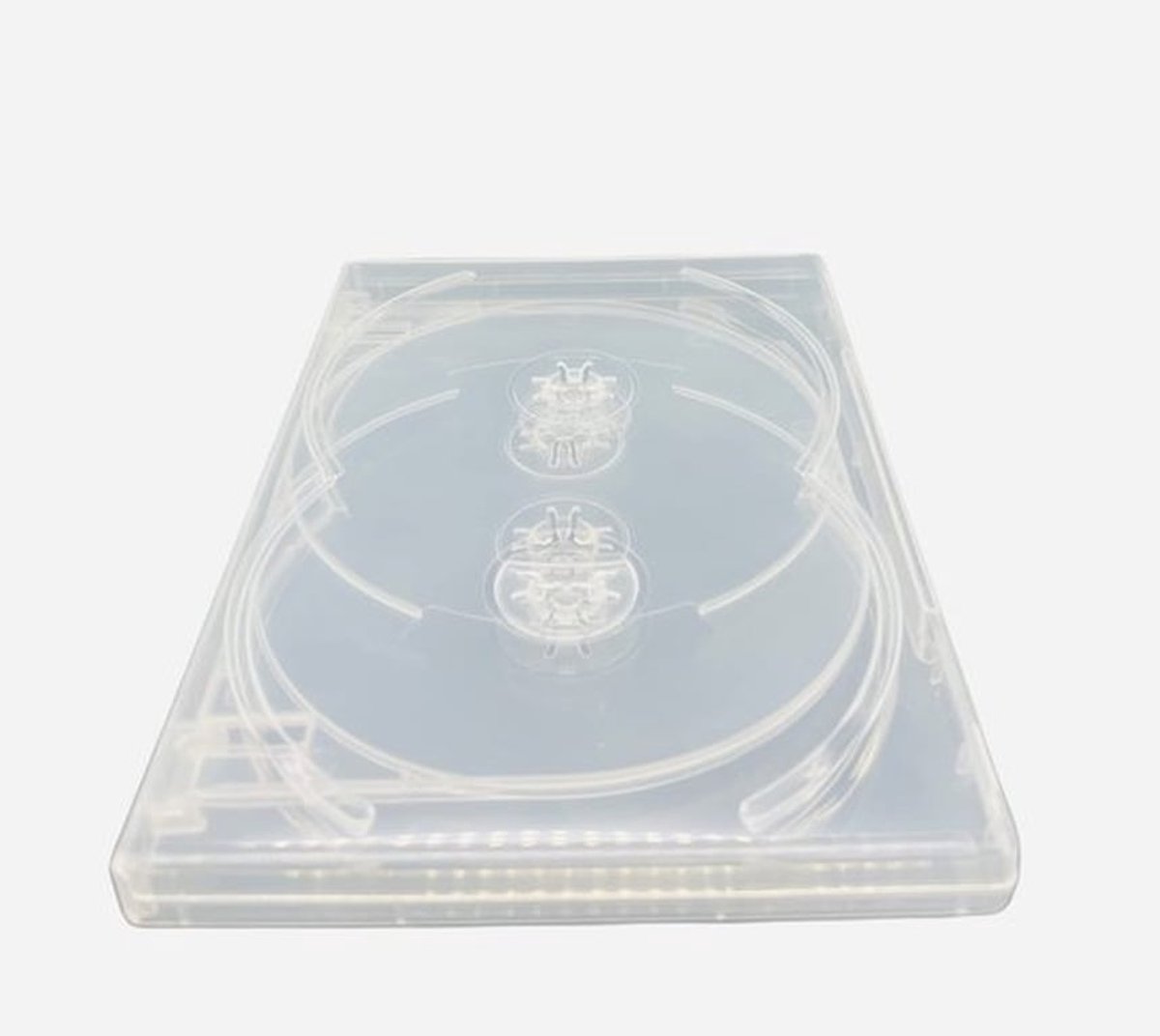 CD/DVD/Blu-ray houder - transparant met cover voor artwork - duurzame opslagoplossing - geschikt voor meerdere schijven - organizer - ide...
