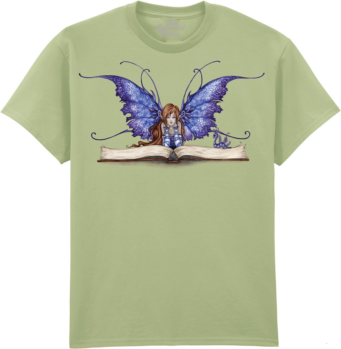 Fairy Bookworm The Coloured House T-shirt L