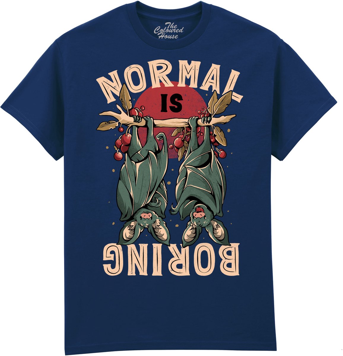 Vleermuis Normal Is Boring The Coloured House T-shirt 3XL