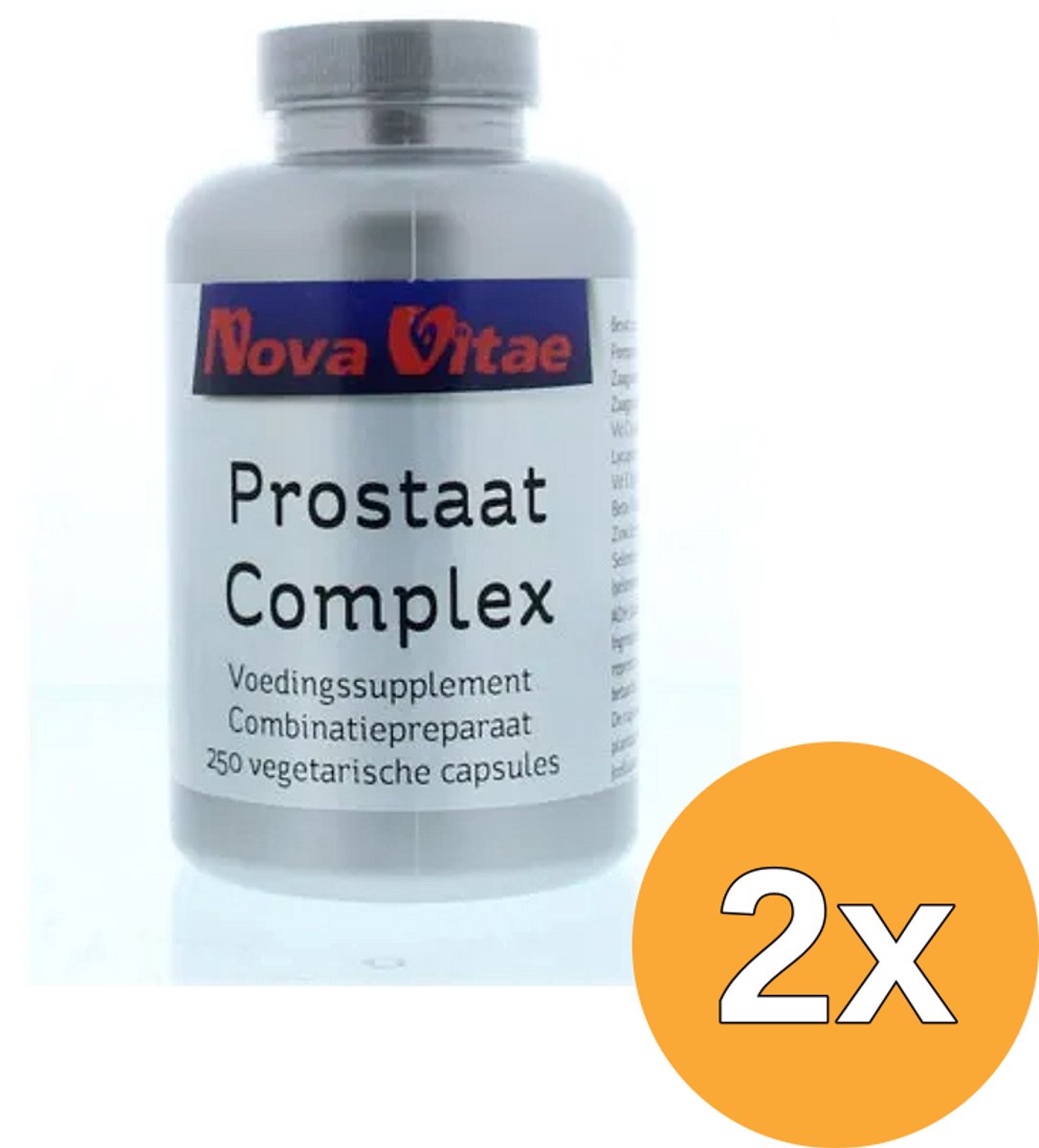2x Nova Vitae Prostaat complex (250 capsules)