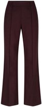 Red Button Broek Claudette Fancy Punta Srb5095 Burgundy Dames Maat - W34 X L33