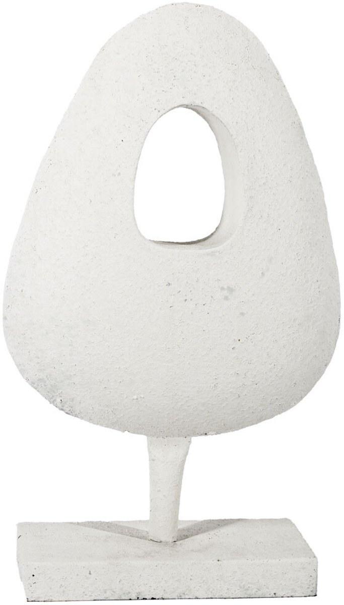 Ornament donut structuur wit