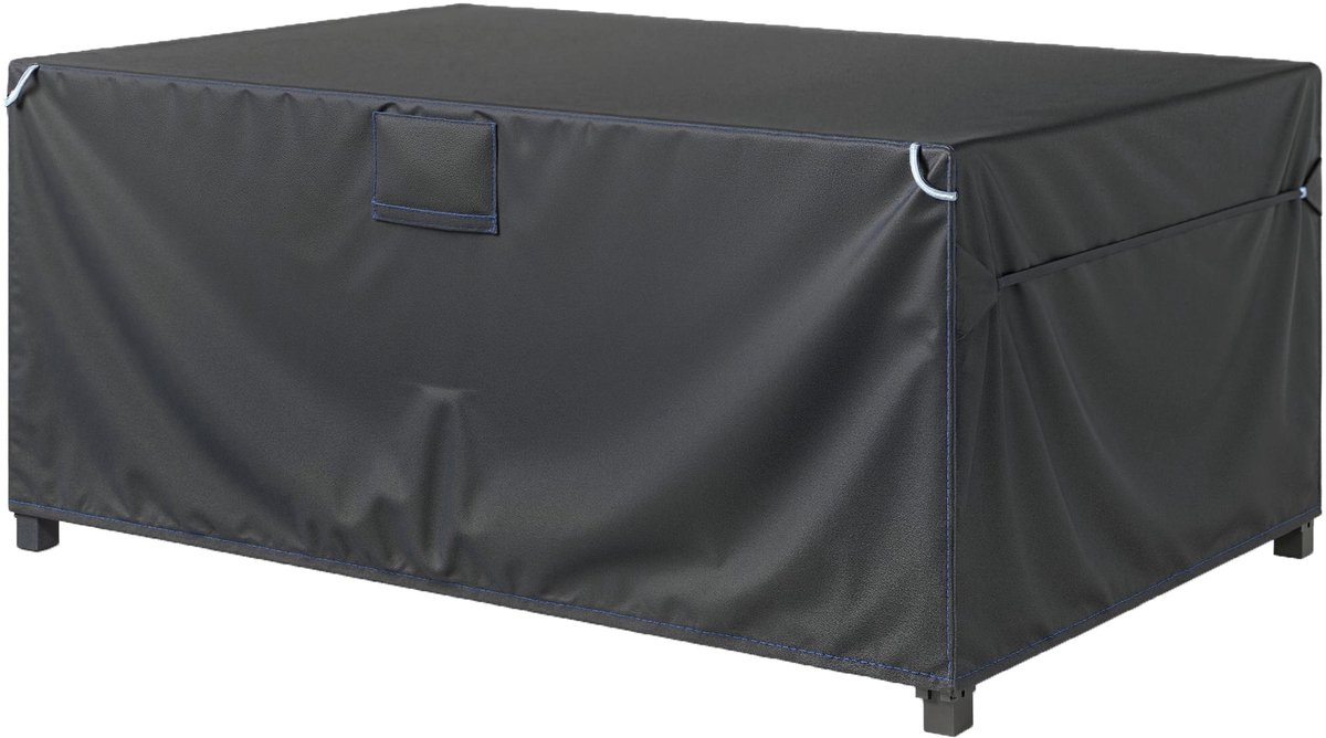 Outsunny Meubelhoes-420D Oxford-weefsel-180L x 120B x 74H cm-Zwart