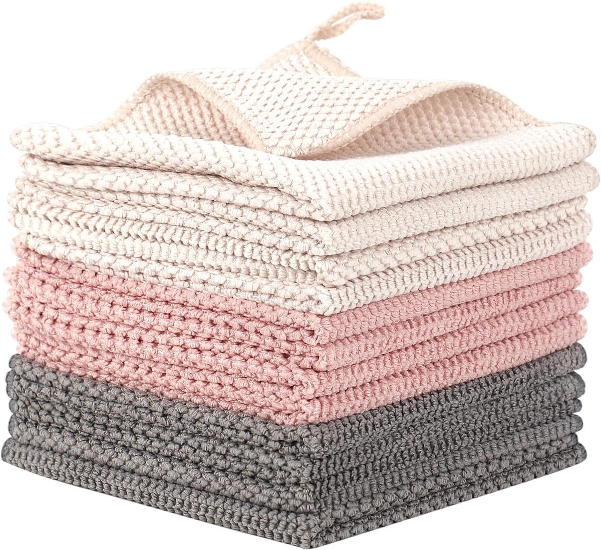Set van 12 Microvezeldoeken voor Keuken en Auto, Multifunctionele Reinigingsdoeken voor Vaat, Ramen en Stofafname