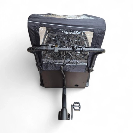 Vogue Journey Plus Elektrische Bakfiets - Mat Zwart met Zwarte Accenten - 48 cm — afbeelding 4
