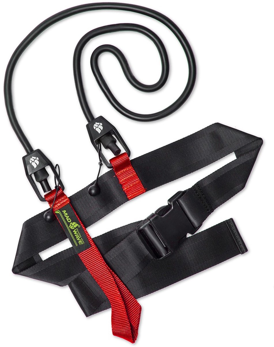 Korte weerstandsband met riem 5.4 - 14.1 kg Weerstand in het water - Unisex | Mad Wave Accessoires