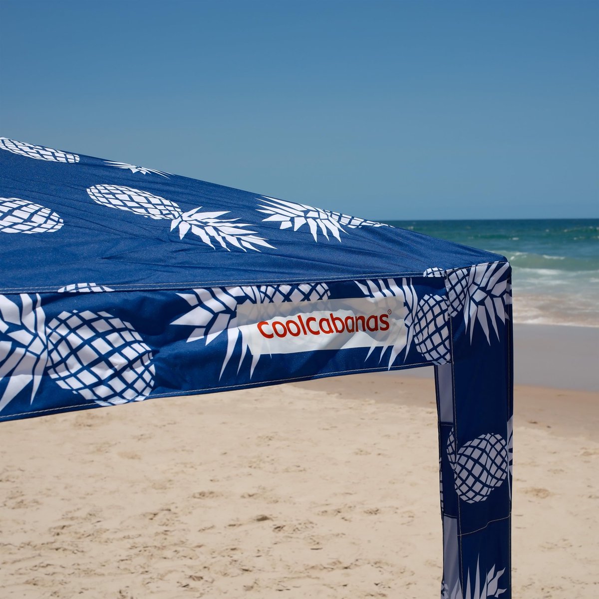 Beach Cool Cabana zonnescherm 20 cm x 160 cm - opvouwbaar tot 3,5 cm - met UPF 50+ - ideaal voor strand en tuin - ShopVlot