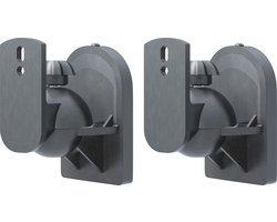 Goobay luidspreker muurbeugel set voor kleine luidsprekers - tot 3,5 kg / zwart