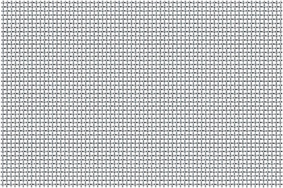 Roestvrijstalen draadmesh platen set van 2, 20x30 cm, ideaal voor bakken en grillen