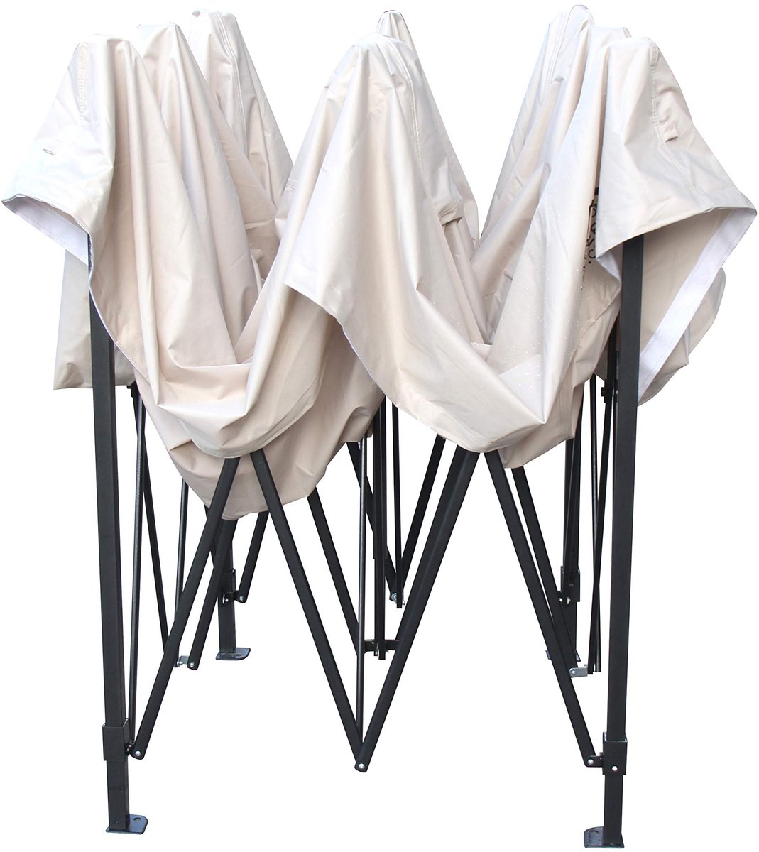 All Seasons Gazebos 2,5 x 2,5 m Heavy Duty, Volledig Waterdicht Pop-up Gazebo (Beige) - ShopVlot