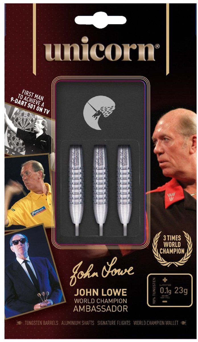 Unicorn World Champion John Lowe 90% Tungsten - Dartpijlen van Merkloos — afbeelding 4