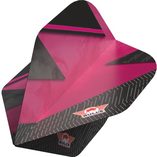 Bull's Series 100 Lightning Pink NO2 - Dart Flights van Merkloos — afbeelding 2