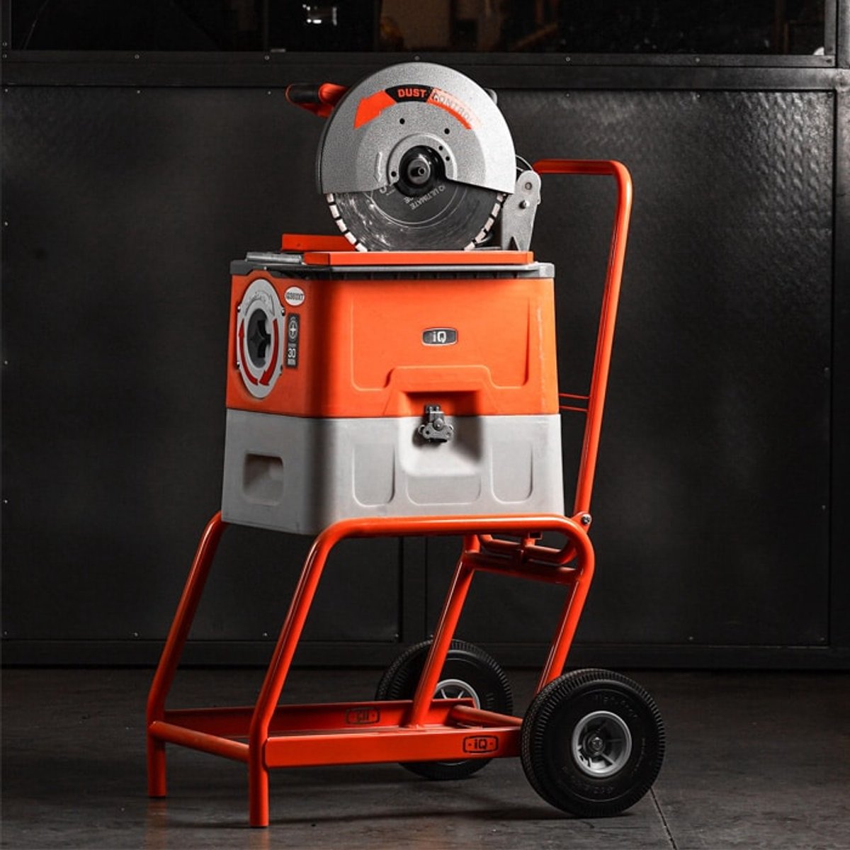 iQ Power Tools iQ360XT Steenzaagmachine Starterspakket - Incl. Roltafel + 1x Gratis Diamantzaagblad + Scherpsteen