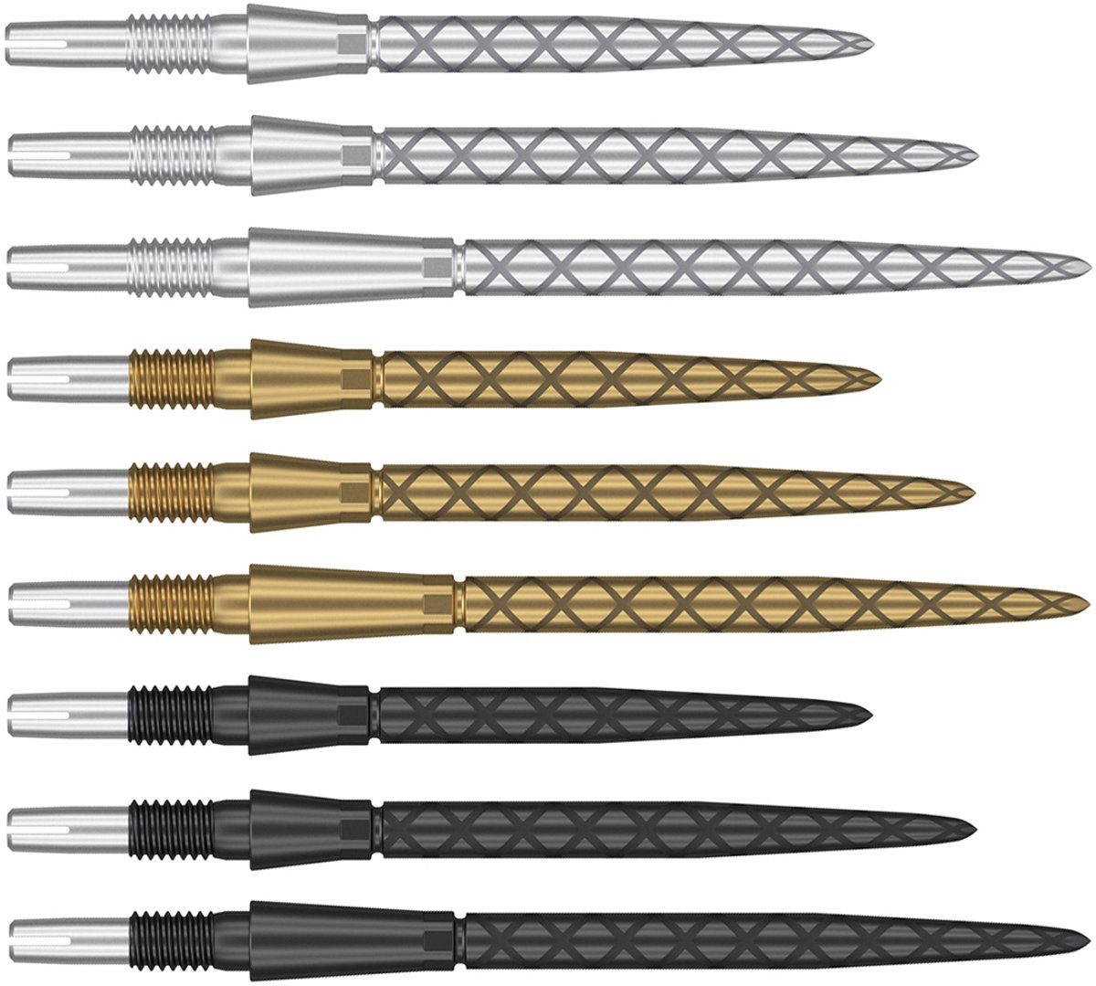 Target Swiss Points Storm Diamond Silver 35mm