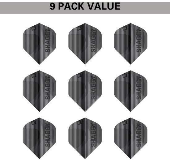 Target Scott Williams Black 3 Set Pro Ultra NO2 - Dart Flights van Target — afbeelding 2
