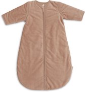 Jollein Slaapzak met afritsbare mouw Rond 70cm Rib Light Terra