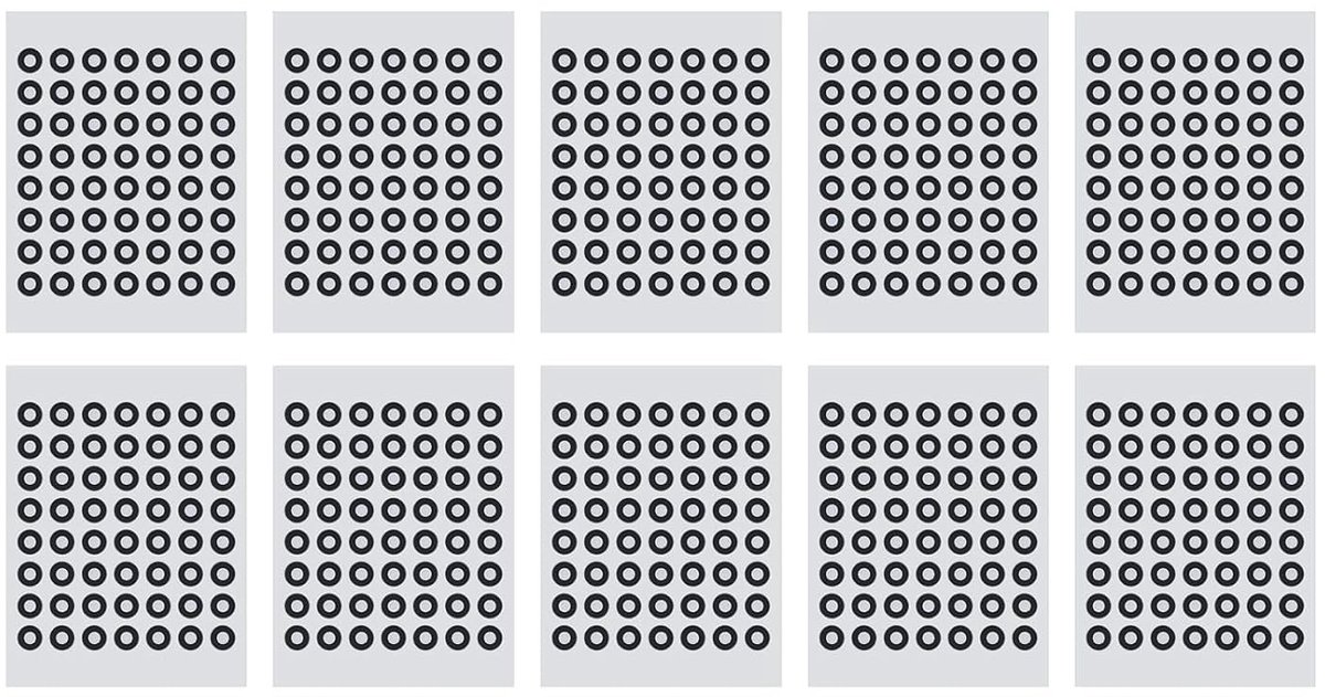 Reflecterende 6Mm 3D Scan Markers, 560 Herbruikbare Markeringen voor Optische Onderzoeken, Reverse Engineering en 3D Beweging Registratie