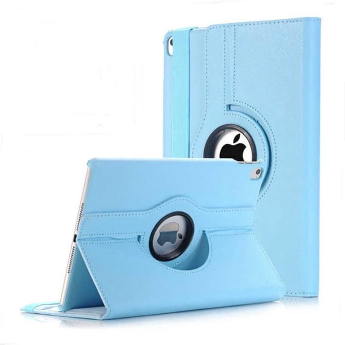 Okado iPad 9,7 Hoes 2017 5e Gen – 360° Draaibaar – Lichtblauw