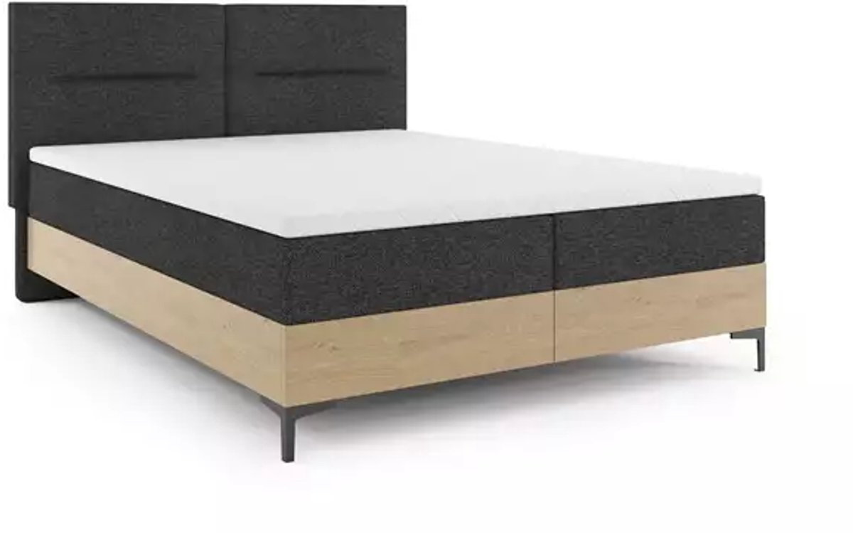 BMS - Bed - 160x200 - Eiken - Imperial - Met matras