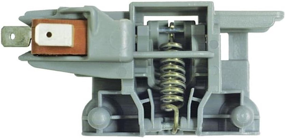 Deurvergrendeling Vaatwasser - Sluiting Deur - Reparatie Huishouden - Met Microswitch - Standaard - Zwart
