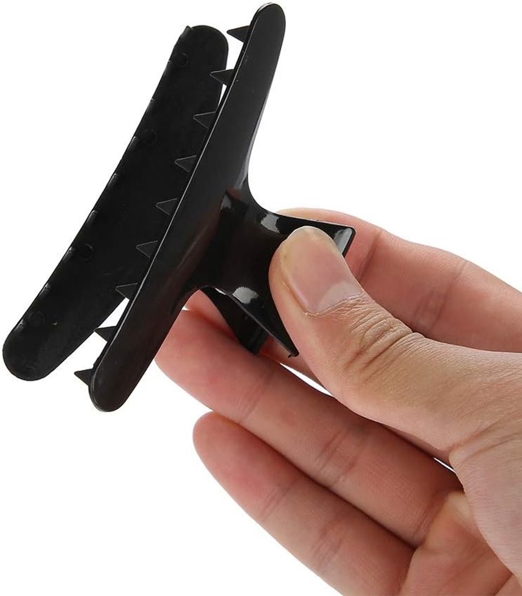 Zwarte Haarclips voor Kappers - Professionele Haarstyling Accessoires voor Dames