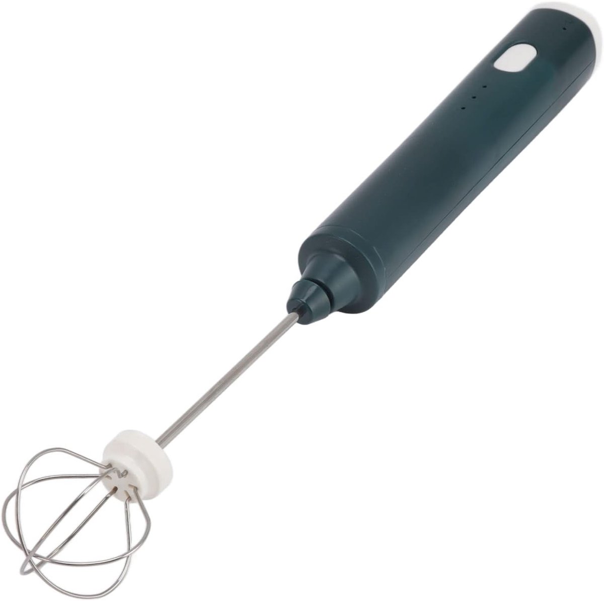 Draadloze Mini Mixer met 3 Mengstanden, RVS Eierschuimer voor Smoothies, Taarten en Sauzen