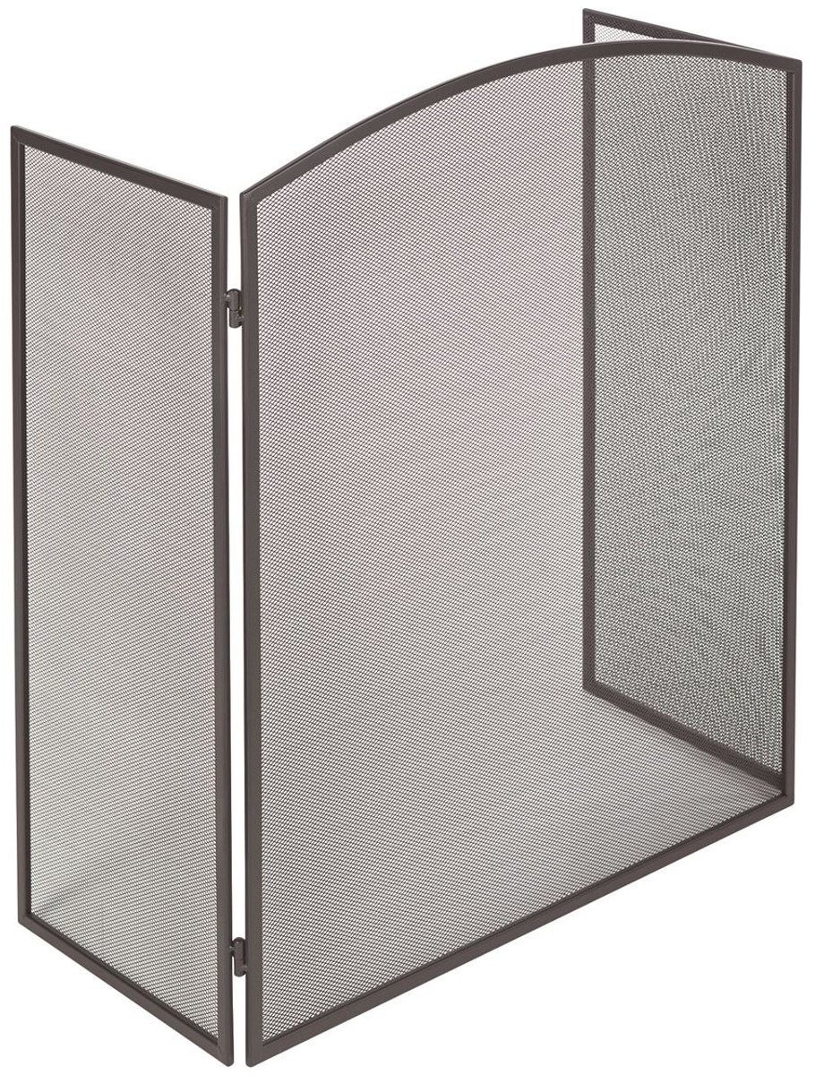 HAARDSCHERM CLASSIC ZWART 132X81cm