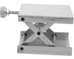 Verstelbaar Lifting Platform voor Laboratoria, 90mm Hoogteverstelling, Stabiele Liftstandaard met Lab Jack voor Ondersteuning en Precisie