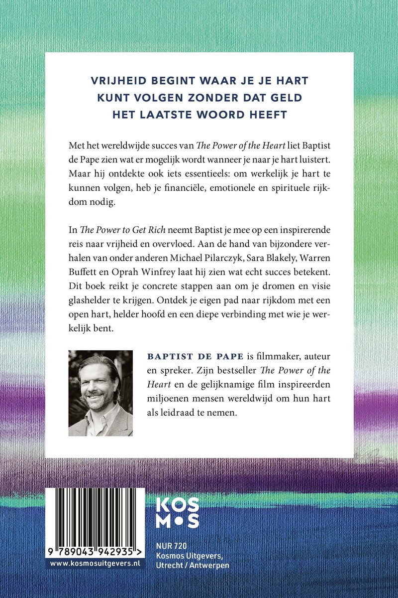 The Power To Get Rich - back cover