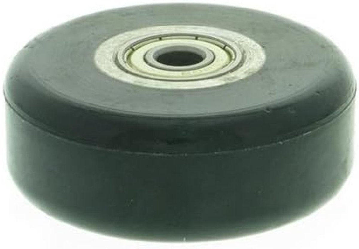 Rolschaats Onderdeel - Wiel - Sport & Spel - Standaard Maat - 10 cm - Zwart