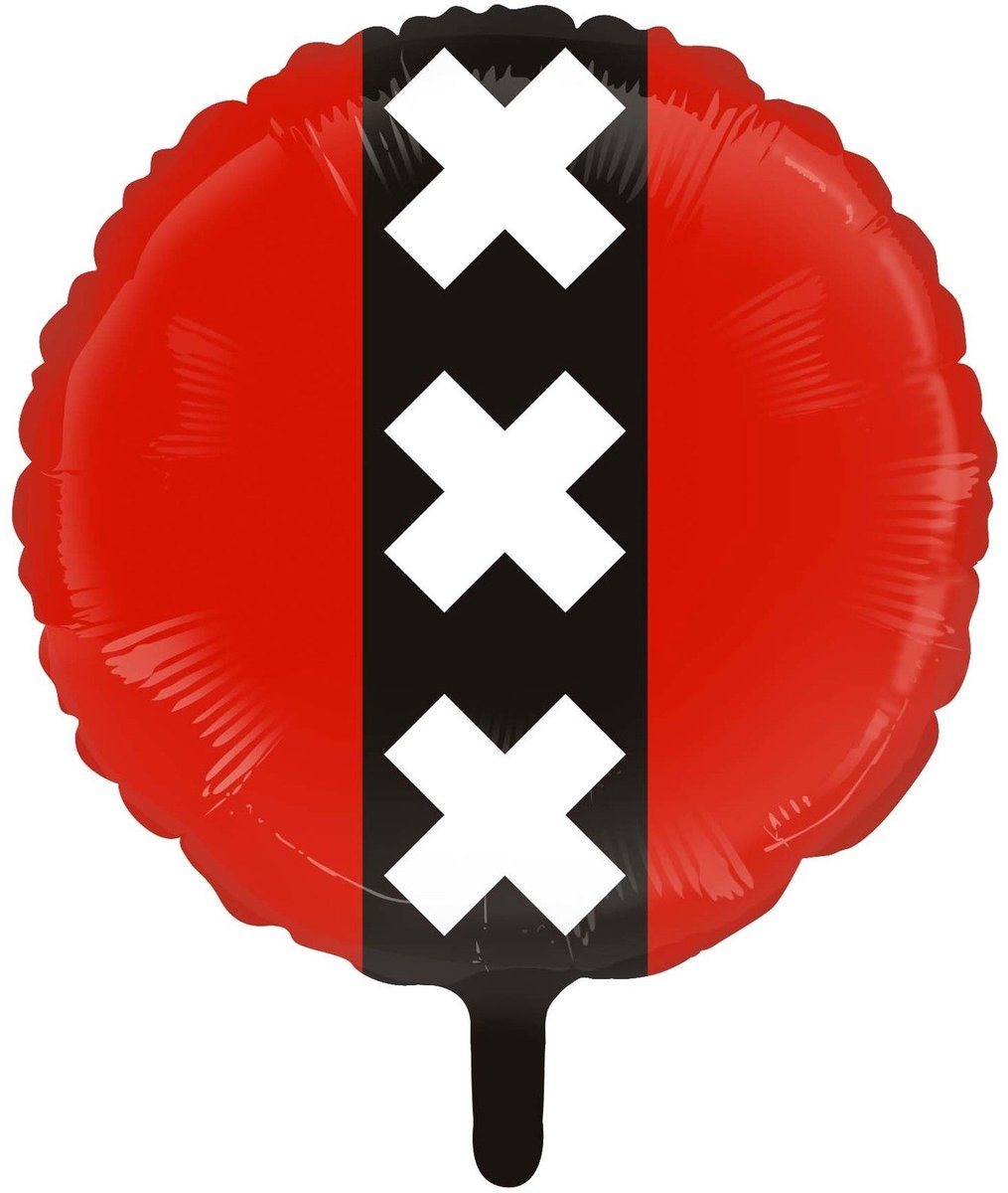 Folieballon Amsterdam (46cm)