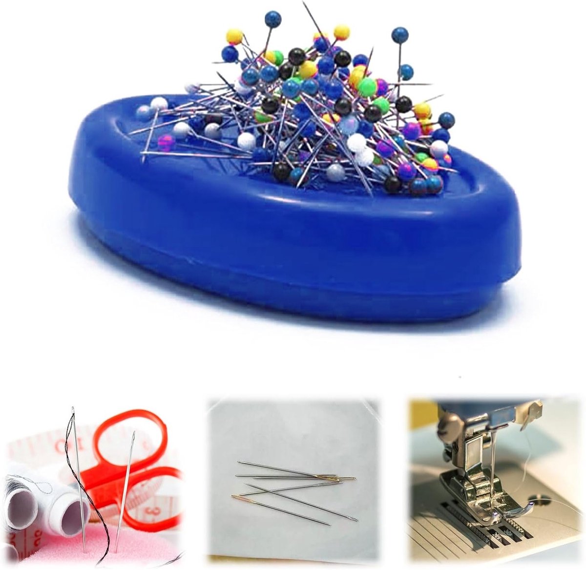 Handige Naaldenkussens en Magnetische Naaipad voor Quilten, Naaldopslag en Creatief Naaien