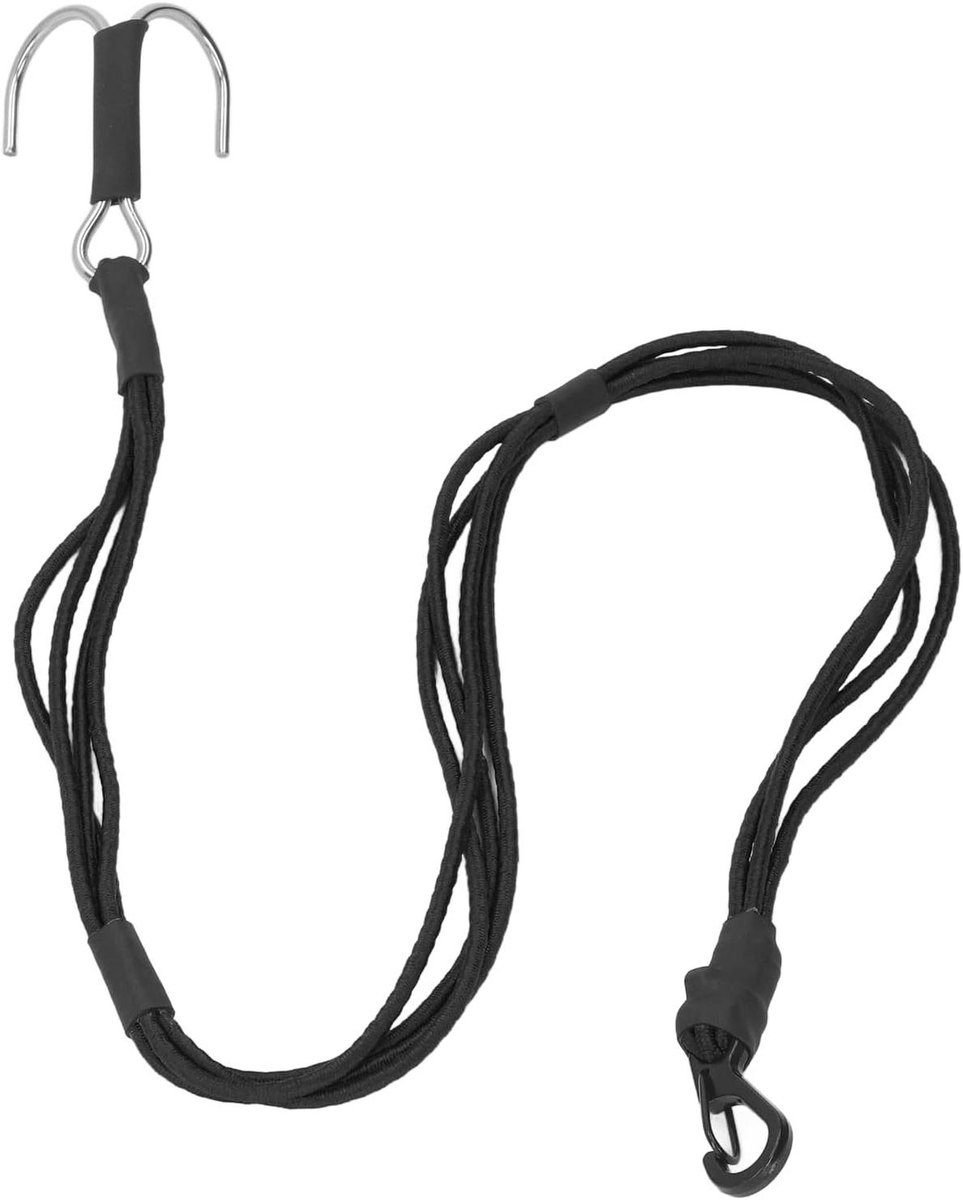 RC Crawler Lierband - Slepen Touw - RC Auto Redding - Hoge Treksterkte - 50 cm Touwlengte - Zwart