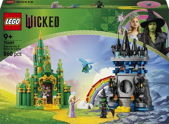 LEGO® Wicked Emerald City en Kiamo Ko Kasteel, Bouwset - 75689