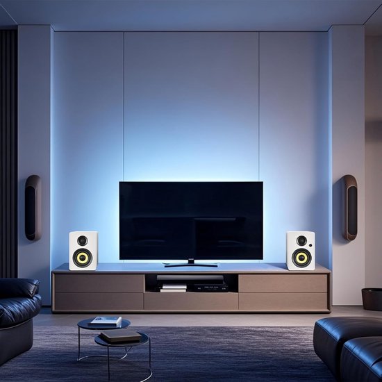 Boekenplank Speakers - HiFi Speakers - Stereo Speakers van Merkloos — afbeelding 4
