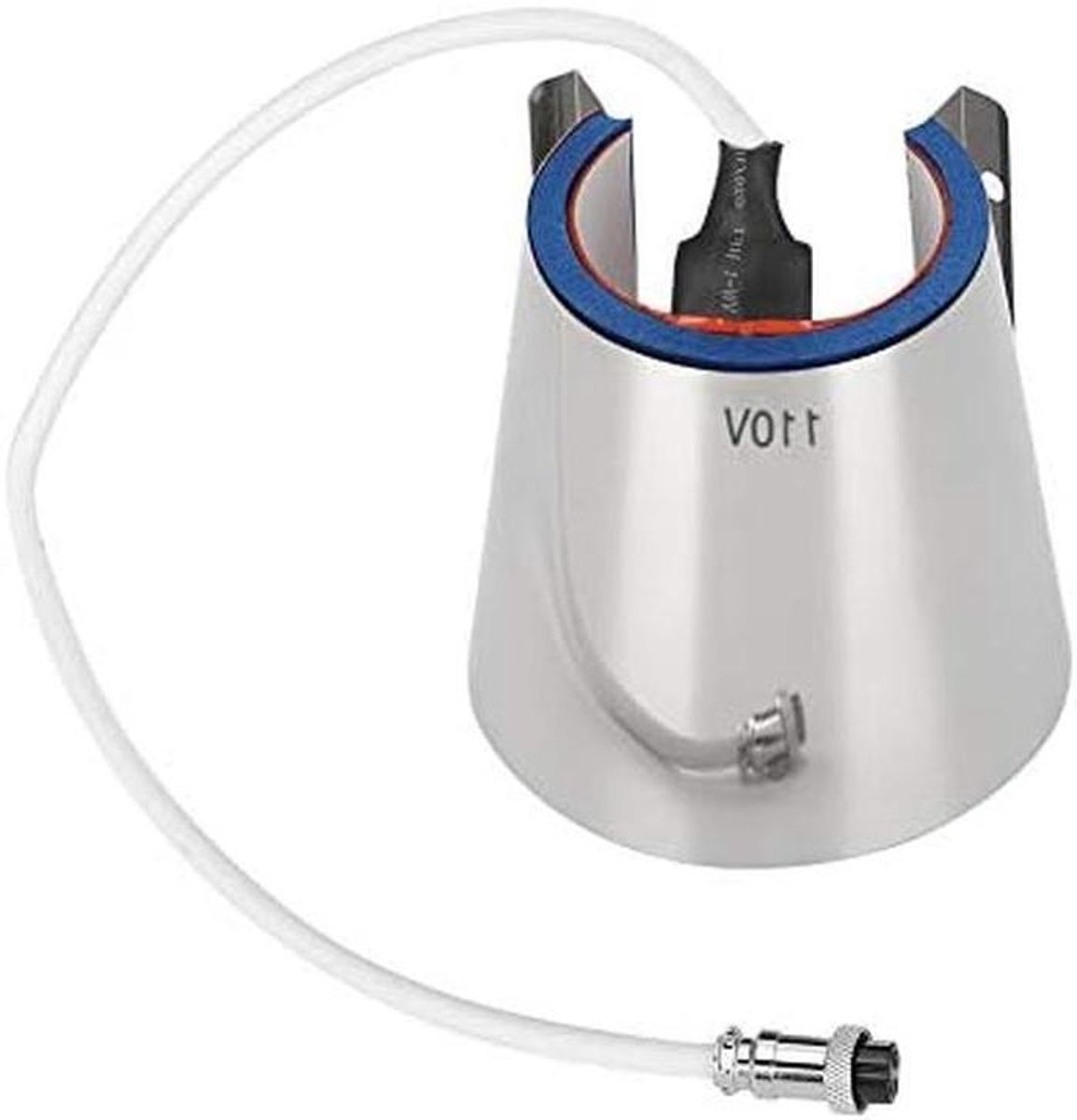 Mok Pers Machine - Warmte Pers - DIY Mokken Maken - Flexibele Vormgeving - 12 oz - Zwart