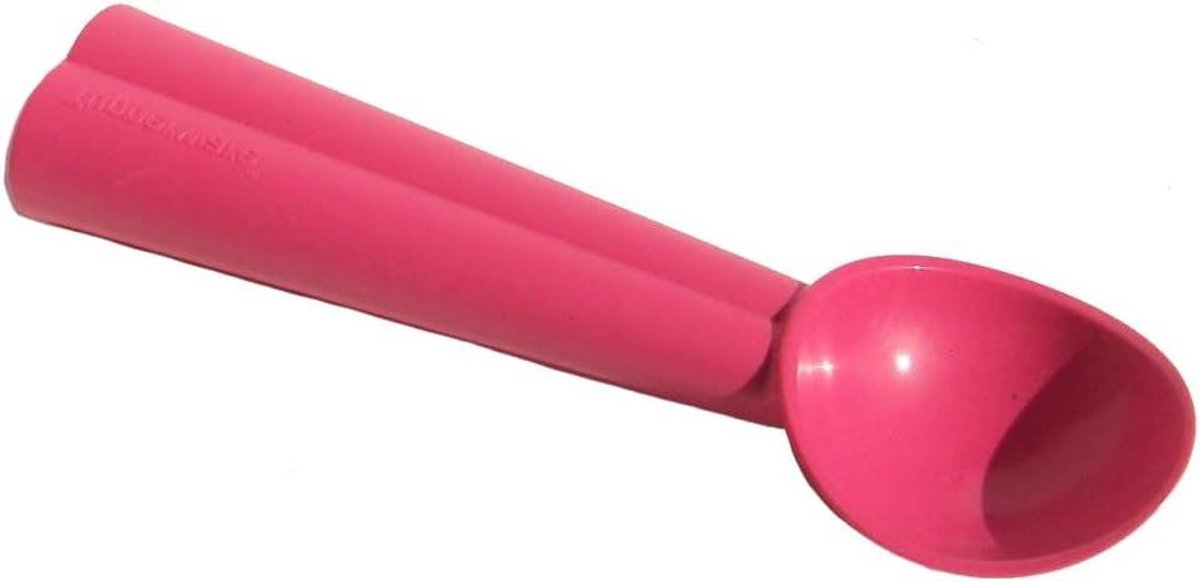 IJsschep - IJslepel - Desserts Maken - Comfortabele Handgreep - 18 cm - Roze