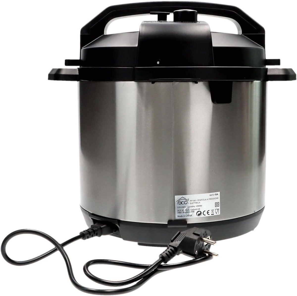 Elektrische Snelkookpan - Multicooker Rijstkoker - Snel Koken - 12 Programma's - 6 Liter - Zilver – foto 2