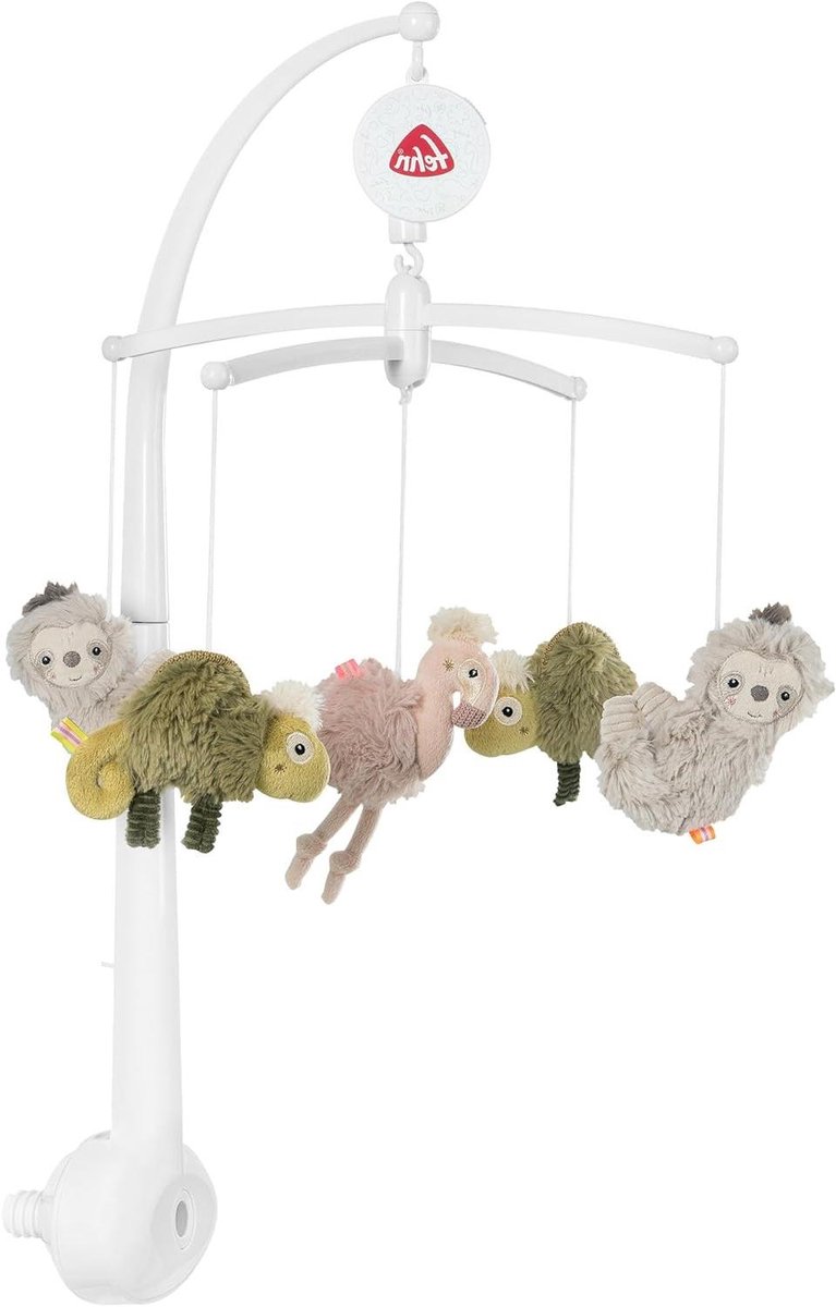 Muziek Mobiel Baby - Muziekmobiel Kinderbed - Baby Kalmeren - Brahms Wiegenlied Melodie - 65 cm hoog - Meerkleurig