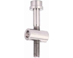 Zitpost Schroefbout Set - Fietsbouten Fietsaccessoires - Fietsreparatie - CNC Bewerking - M5x35 - Titanium