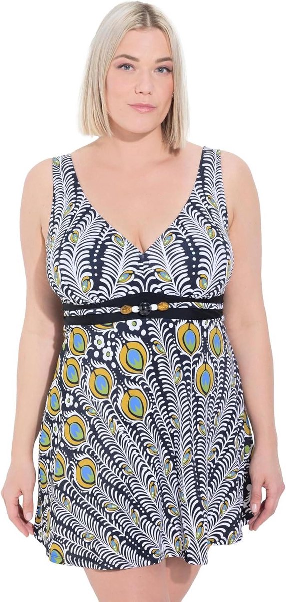 Badjurk Dames - Peignoir Strandjurk - Ontspannen Thuis - Parel Detail - One Size - Amber
