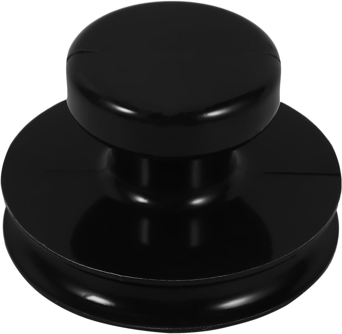 Chakra-Lifter Suction Cup ASMR Nepal voor Bar Sing, Zwarte Boeddhistische Kom, Meditatie Accessoires en Praktische Tools voor Ontspanning en Spirituele Groei